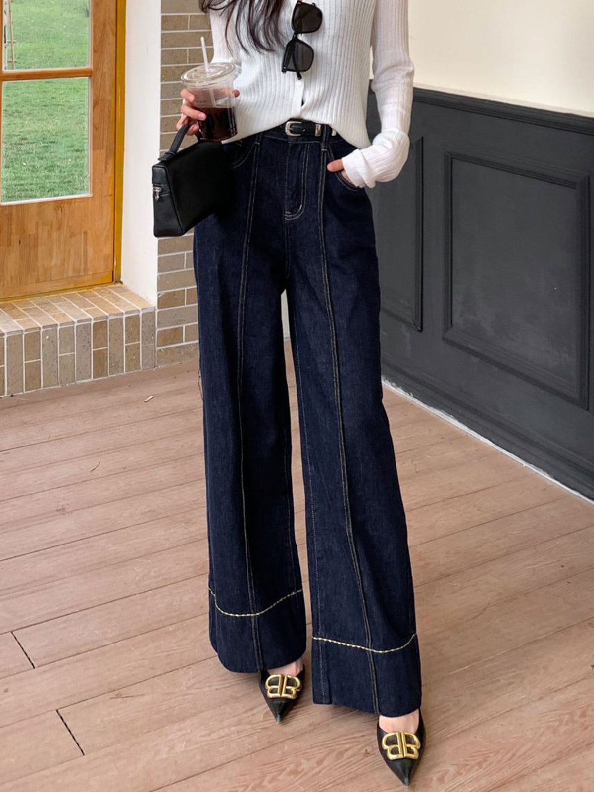 Olivia™ Wide Leg Denim Jeans