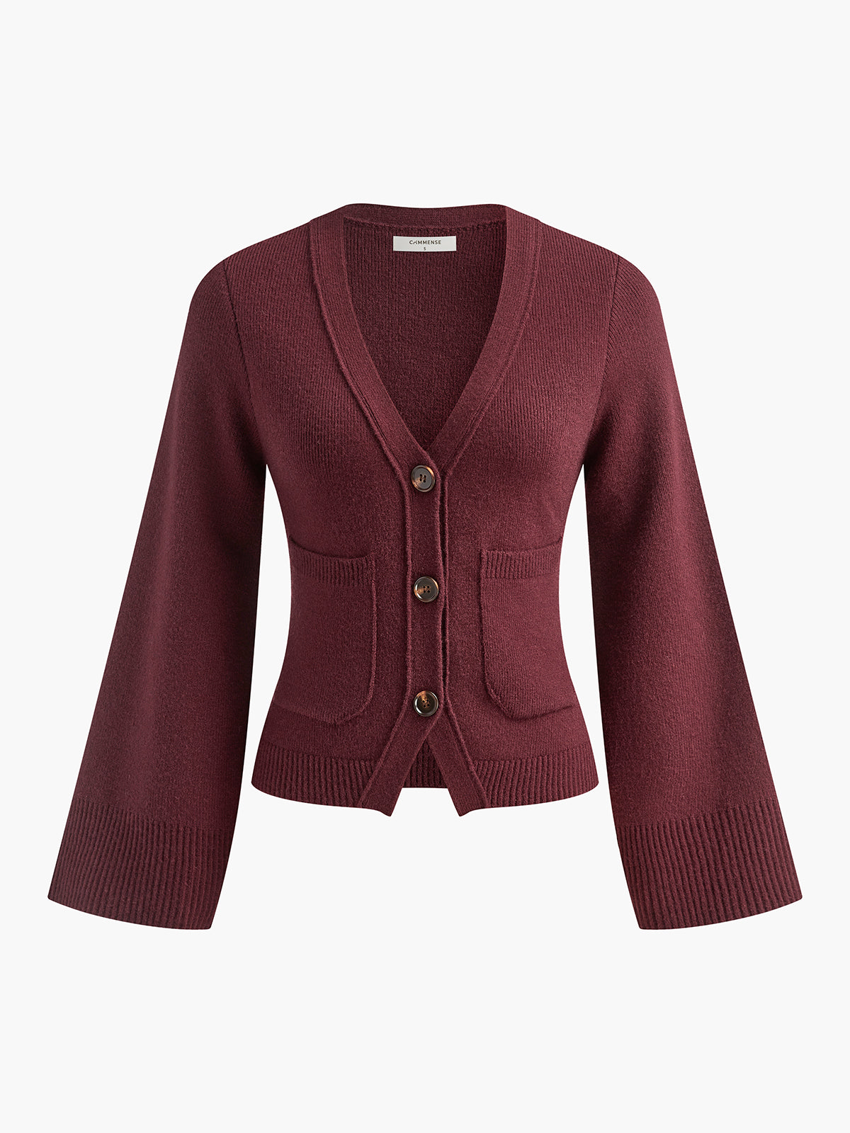 Mira™ V-Hals Split Cardigan