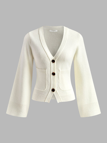 Mira™ V-Hals Split Cardigan