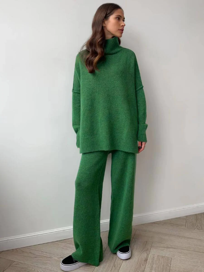 Veylia™ Turtleneck Tröja Co-ord