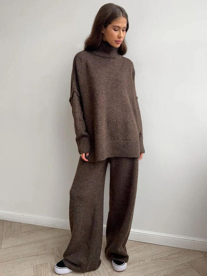 Veylia™ Turtleneck Tröja Co-ord